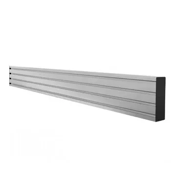 B-TECH AV SYSTEM X - horisontaalne kinnitusrööbas - 1m - must