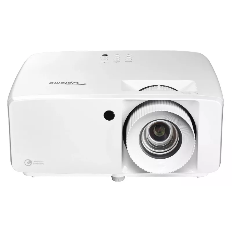 Optoma UHZ67 4K UHD DLP laserprojektor 4300 ANSI luumenit 500000:1 kontrast valge