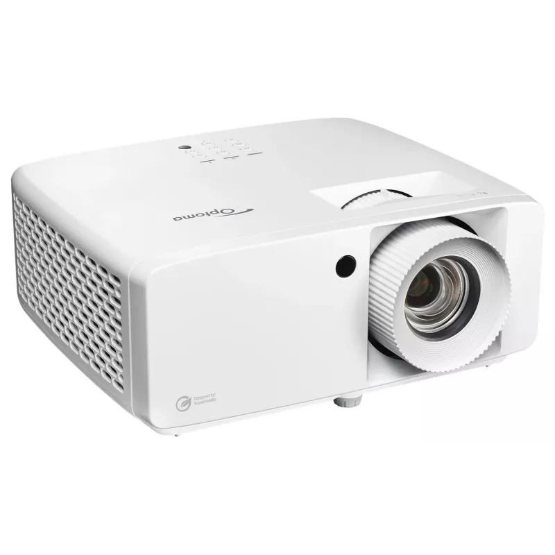 Optoma UHZ67 4K UHD DLP laserprojektor 4300 ANSI luumenit 500000:1 kontrast valge