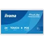 Iiyama ProLite TW2424AS-W3P 24-tolline Full HD IPS 10-punktiline puuteekraaniga monitor Android 9.0, Quad-Core, 2GB RAM, 16GB salvestusruum, Wi-Fi, Bluetooth, HDMI, USB, must