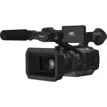 Panasonic HC-X2E 4K Ultra HD professionaalne videokaamera 20x Leica Dicomar objektiiviga, 5-teljeline Hybrid O.I.S.+, kahe XLR-sisendiga, 3G-SDI, Wi-Fi, kahe SD-kaardi pesaga