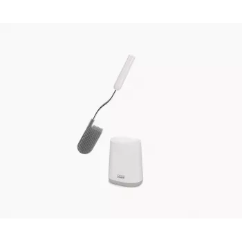 Joseph Joseph Flex Lite tualettpintsel hoidikuga valge