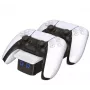 Venom Twin dokkimisjaam - laadimisalus - 3 väljundporti (2 x dokipistik, USB)
