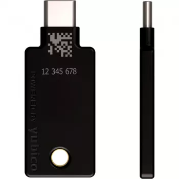 YubiKey 5C NFC turvavõti (must/kuldne, 2-pakk)