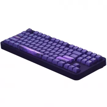 ALU87B Celestial 87-klahviga gasket-mount mehaaniline klaviatuur G3MS Voidstone lineaarsete lülititega, kolme režiimiga ühenduvus, klahvipõhine RGB, PBT klahvikatted, CNC alumiiniumkorpus