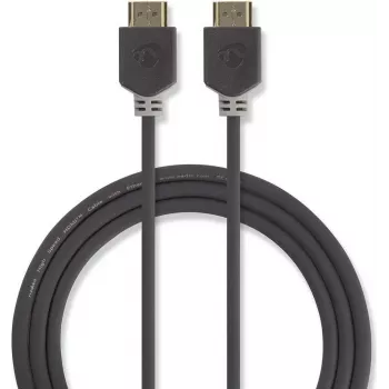 Nedis High Speed HDMI-kaabel Ethernetiga 4K@60Hz 18 Gbps 7,5 m antratsiit