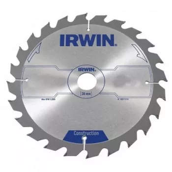 IRWIN WIDIA ketassaetera 250mm x 30mm ava, 40 hammast, volframkarbiidist otsikud, ATB, puidule