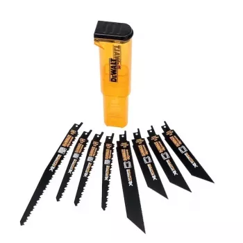 DEWALT Xtreme Runtime 8-osaline sabasaelehtede komplekt