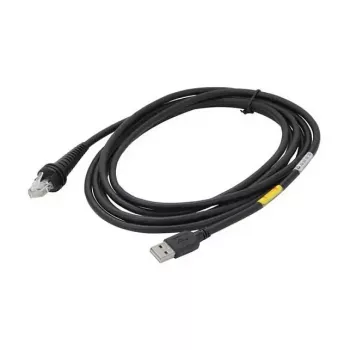 Honeywell CBL-500-300-S00-07 USB toitekaabel, 3m, must, tüüp A – tüüp B, 5V