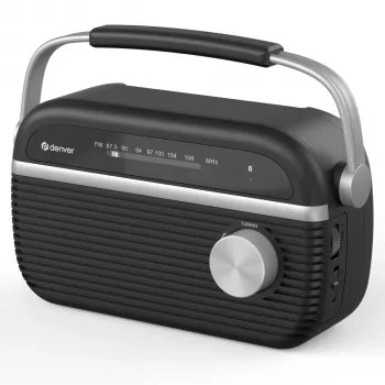 DENVER TRB-67B DAB+ & FM kell-raadio - must