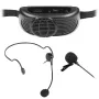 REBEL Kaasaskantav Karaoke Mikrofonisüsteem Bluetooth 5.0, 5W kõlar, häälemuundur ja LED-valgusefektid | LEC-MIK0041