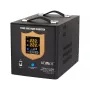 KEMOT PROsinus-2000 puhas siinuslaine UPS-muundur 12V kuni 230V 2000VA/1200W laadimisfunktsiooniga - must