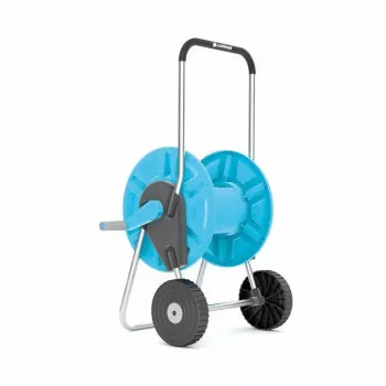 CELLFAST ALUPLUS 55-260 Alumiiniumvoolikukärn, 60 m 1/2 tolli mahutavus, kokkupandav vänt, tööriistavaba kokkupanek, hall/must/oranž