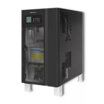 Qoltec 53948 3-faasiline online topeltmuundusega UPS 10kVA 8kW LCD-ekraaniga
