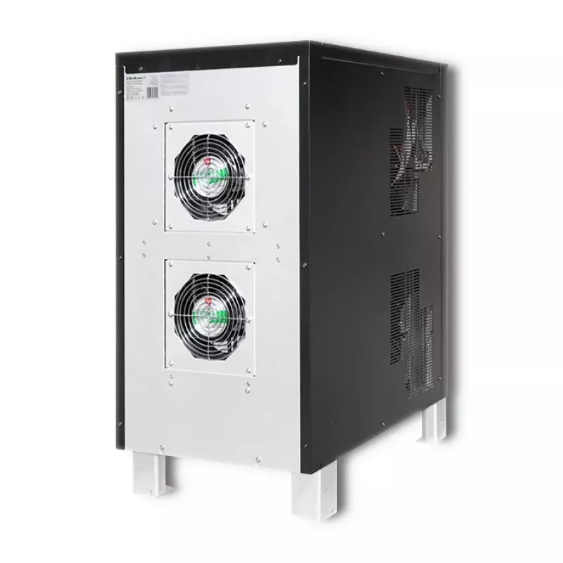 Qoltec 53948 3-faasiline online topeltmuundusega UPS 10kVA 8kW LCD-ekraaniga