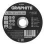 GRAPHITE 125 x 1.0 x 22.2 mm korundist lõikeketas metallile ja roostevabale terasele, 41 A60-T-BF, 110 tk karp