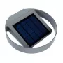GreenBlue GB130 LED 3W päikeseenergia ümmargune seinavalgusti - must, IP65, PIR-liikumisandur, 300lm