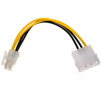 AKYGA AK-CA-12 Molex to P4 toiteadapteri kaabel 15cm