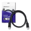 Qoltec DisplayPort 1.1 kaabel, isane-isane, 4K, 2m, must
