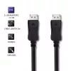 Qoltec DisplayPort 1.1 kaabel, isane-isane, 4K, 2m, must