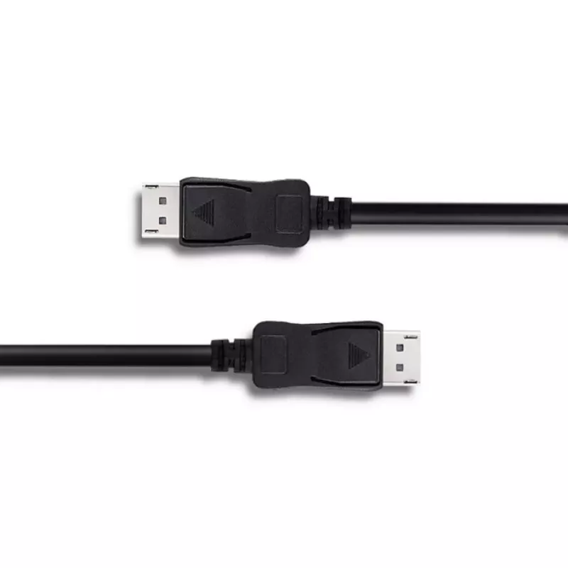 Qoltec DisplayPort 1.1 kaabel, isane-isane, 4K, 2m, must