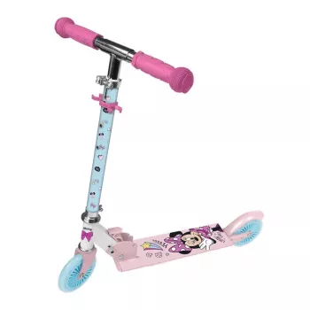 Disney Minnie Mouse 2-rattaline tõukeratas lastele, roosa, reguleeritava kõrgusega, kokkupandav, max 50 kg