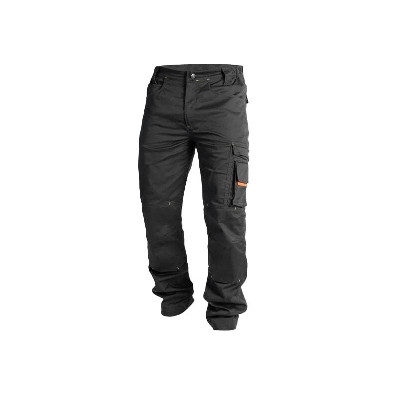 ActiFlex tööpüksid 48 must slim fit CORDURA tugevdatud KneeGuard Pro-ga
