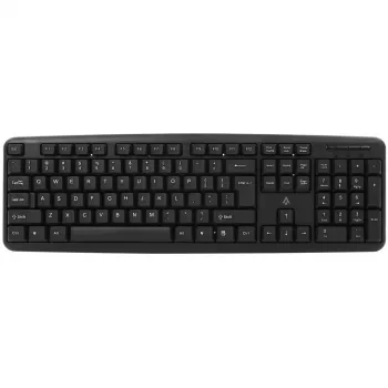 Accura Vista ACC-K1411 juhtmega täissuuruses klaviatuur, USB, QWERTY, must
