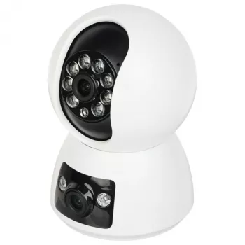 NO NAME Dbl. Indoor PTZ IP-kaamera APTI-W21A1-TUYA Dual-Lens 6MP Wi-Fi automaatjälgimise ja kahesuunalise heliga