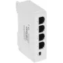 DELTA SPT-POE/3-POE-DIN-E 4-pordiline DIN-liistu PoE-lüliti/pikendaja, 3x PoE väljund 30W, 10/100 Mbps, haldamata, -40 kuni 75°C