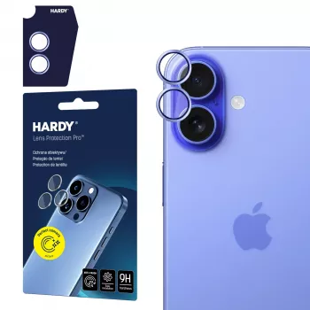 3MK HARDYLens Protection Pro kaamera objektiivi kaitseklaas Apple iPhone 17 jaoks - sinine