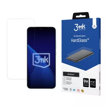 3mk HardGlass karastatud klaasist ekraanikaitse Honor Magic 8 Lite jaoks - 9H, 0.3mm, 2.5D, oleofoobne, mullivaba, läbipaistev