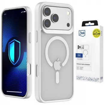3MK Smoke MagCase Apple iPhone 17 Pro Max jaoks - Valge