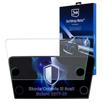 3MK PROTECTION Skoda Octavia III Bolero (2017-2020) TechWrap Matt keskekraani kaitsekile