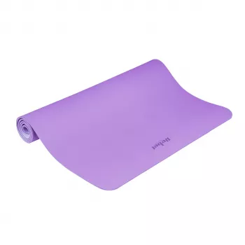 REBEL ACTIVE TPE harjutusmatt 200x115x1 cm lilla – libisemiskindel jooga-, pilatese- ja fitnessimatt kandmisrihmaga