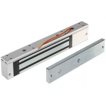 INNE Elektromagnetiline lukk ZE-280-5 280 kg hoidmisjõud, fail-safe, pinnale paigaldatav, 12/24V DC, LED ja MOV liigpingekaitsega