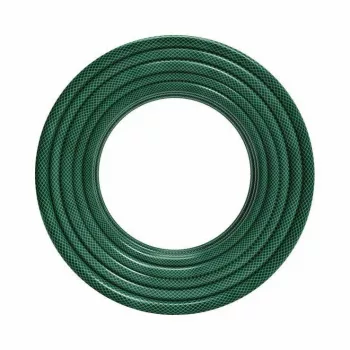 AWTOOLS AW70424 1/2 tolli 25m 3-kihiline tugevdatud PVC aiavoolik, 8 bar, UV- ja vetikakindel, roheline