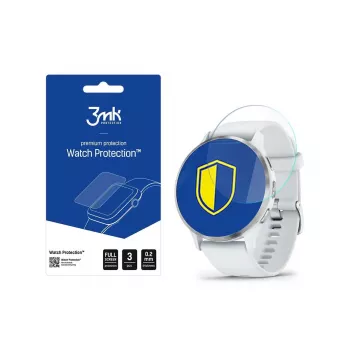 3mk Watch Protection ARC+ ekraanikaitse Garmin Venu 3 jaoks (3-pakk, painduv kile, iseparanev, servast servani)