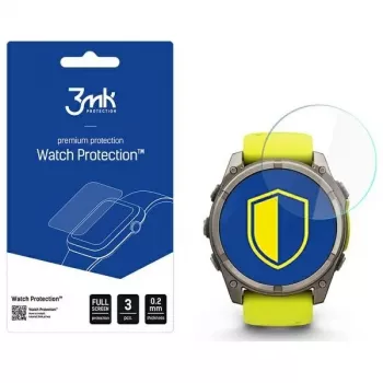 3mk FlexibleGlass hübriidne ekraanikaitse Garmin Fenix 8 Solar/Sapphire 51mm jaoks