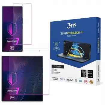 3MK SilverProtection+ antimikroobne ekraanikaitse Samsung Galaxy Z Fold 7 Folded Edition jaoks