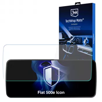 3MK PROTECTION TechWrap Matt ekraanikaitse Fiat 500e Icon 10.25 inch keskekraanile (2025+)