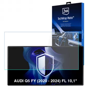 3MK PROTECTION TechWrap Matt ekraanikaitse Audi Q5 FY (2020-2024) 10,1-tollisele keskekraanile