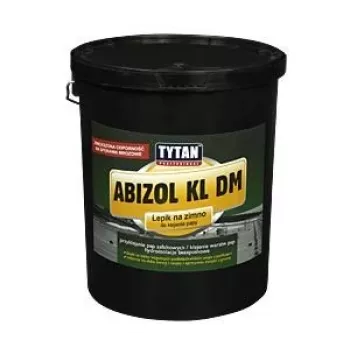 ABIZOL KL DM Titanium Mastic 9kg - Kumm-bituumenist hüdroisolatsioonitihend