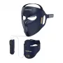 Medivon LED-valgusnäomask Lumi 3D Pro - 7-värviline LED-ravi mask 192 LED-iga, laetav, reguleeritava intensiivsuse ja taimeriga