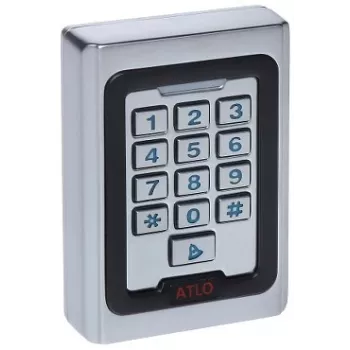 Läheduslugeja ATLO-KR-522 RFID 125 kHz Wiegand 26/34 IP65 Must