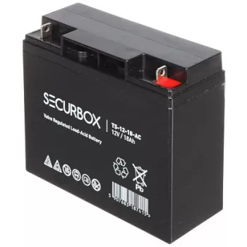 Aku 12V/18Ah Securbox