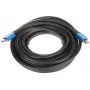 HDMI-kaabel 10 m V2.1 - 8K@60Hz, 4K@120Hz, 48 Gbps, Dynamic HDR, eARC, VRR, ALLM, kolmekordse varjestusega, must