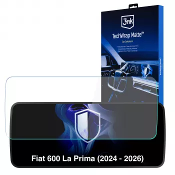 3MK PROTECTION Fiat 600 La Prima (2024 - 2026) - 3mk TechWrap Matt armatuurlaud