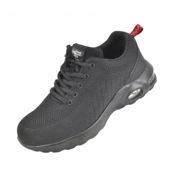 AWTOOLS AW LOW BOOTS IRON R.44 CAT. SB LIGHT - Madala lõikega turvasaapad terasest varbakaitsmega, suurus 44, must lehmanahk, PU libisemiskindel tald