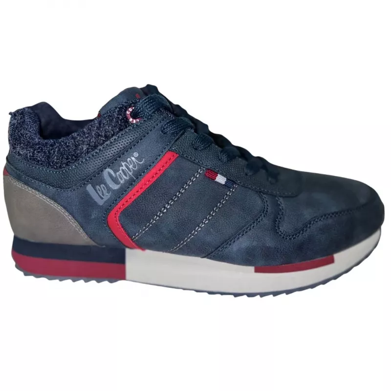 Lee Cooper meeste vabaaja kingad mereväesinine punane LCJ-21-29-0642M